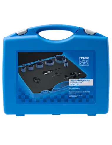 Juego coronas HSS PFERD instaladores con adaptador