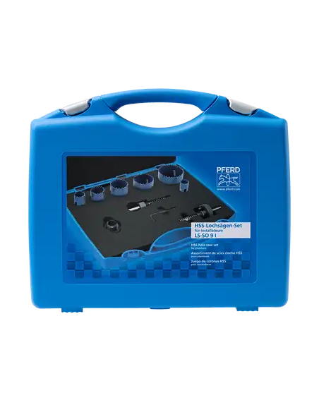 Juego coronas HSS PFERD instaladores con adaptador
