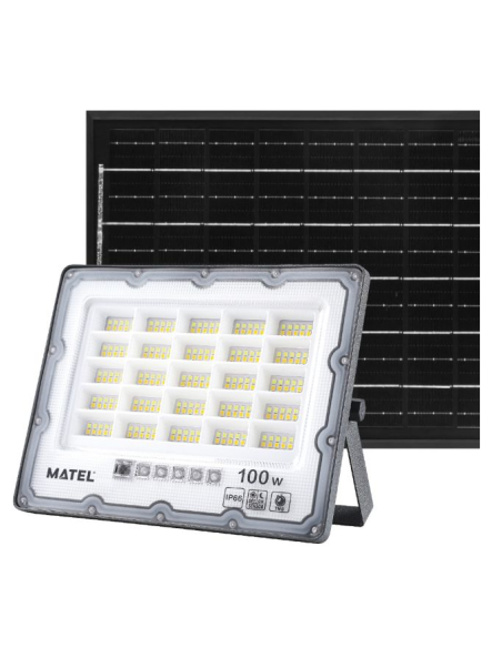 Proyector LED solar Alfadyser Matel 100 W IP65 CCT