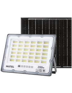 Foco Proyector LED solar Matel 200 W IP65 CCT