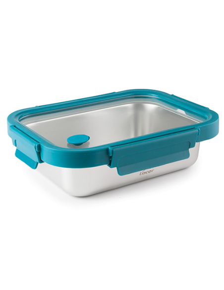 HERMETICO INOX T/CRISTAL ETERN RECTANG 820 ML