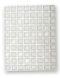 LAGRIMA ADHESIVA TRANSPARENTE BL20 13X13X6MM