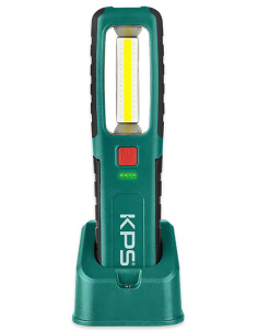 LAMPARA PORTATIL RECARGABLE LED Y BASE 10 W