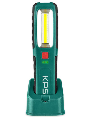 LAMPARA PORTATIL RECARGABLE LED Y BASE 10 W