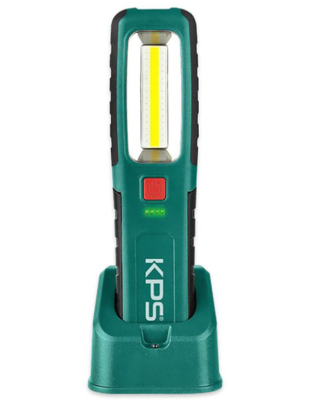 LAMPARA PORTATIL RECARGABLE LED Y BASE 10 W