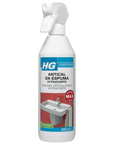 LIMPIADOR ANTICAL ESPUMA EXTRAFUERTE 500 ML