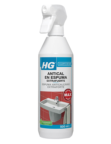 LIMPIADOR ANTICAL ESPUMA EXTRAFUERTE 500 ML