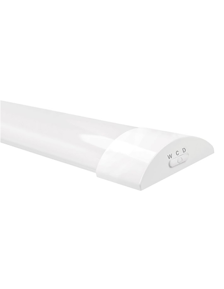 PANTALLA LED BLANCA IP20 4050 LM 120X7,5CM 36 W