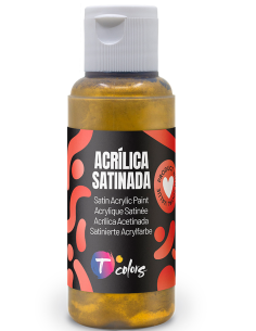 PINTURA MANUALIDADES ACRILICA ORO SAT 80 ML