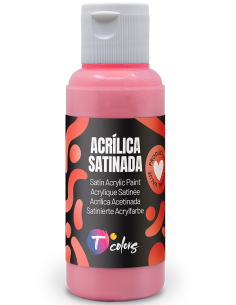 PINTURA MANUALIDADES ACRILICA ROSA SAT 80 ML