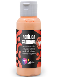 PINTURA MANUALIDADES ACRILICA SALMON SAT 80 ML