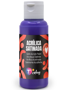 PINTURA MANUALIDADES ACRILICA VIOLETA SAT 80 ML
