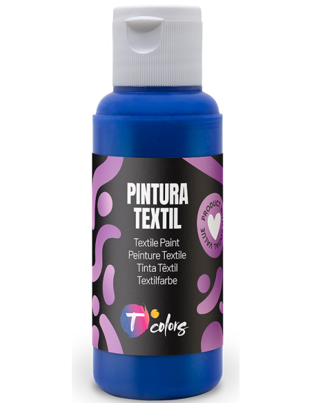 PINTURA TEXTIL AZUL ULTRAMAR 80 ML