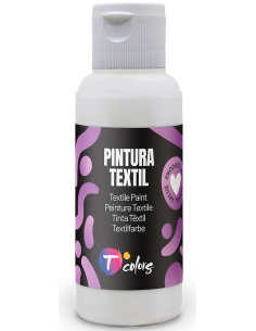 PINTURA TEXTIL BLANCO 80 ML