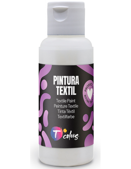 PINTURA TEXTIL BLANCO 80 ML