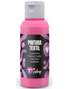 PINTURA TEXTIL ROSA 80 ML