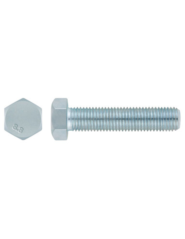 TORNILLO C/HEXAG DIN933 8.8 ZN M10X16