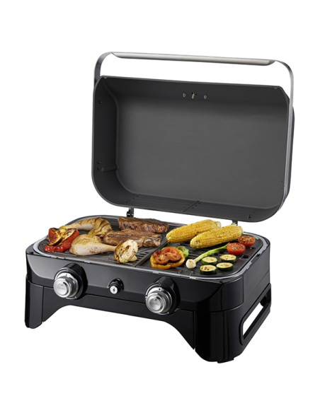 BARBACO A GAS 2 QUEMADORES 5000 W