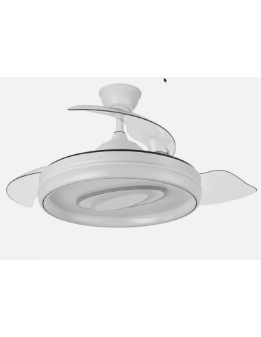 Ventilador techo DC Fabrilamp Maracaná 59 W 107 cm LED