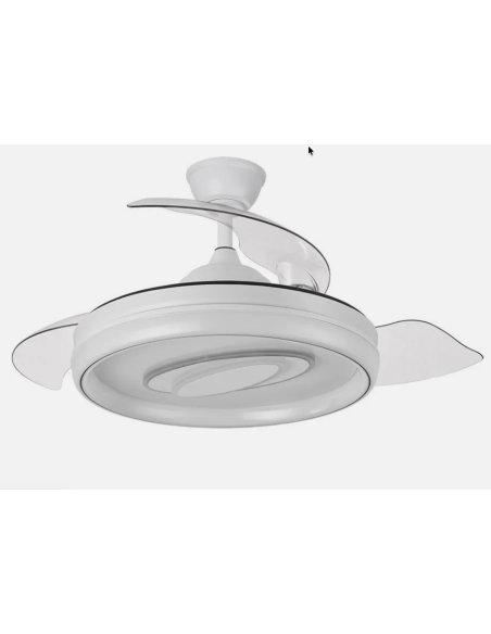 Ventilador techo DC Fabrilamp Maracaná 59 W 107 cm LED