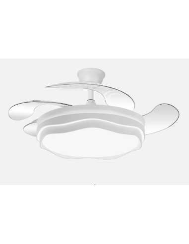 Ventilador techo Nasim 107 cm LED 59W Blanco | 6 Velocidades