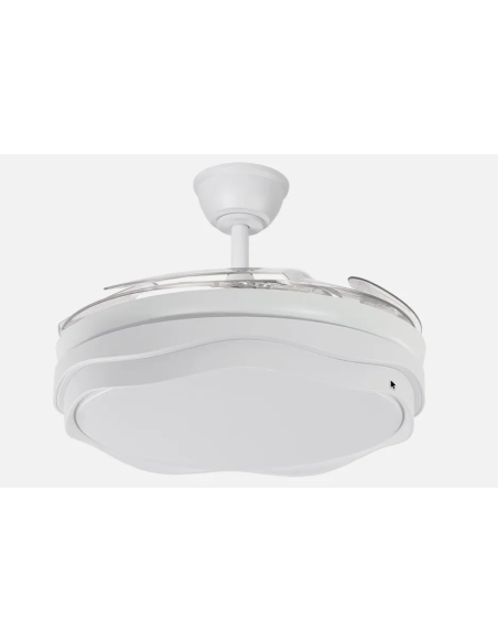 Ventilador techo Nasim 107 cm LED 59W Blanco | 6 Velocidades