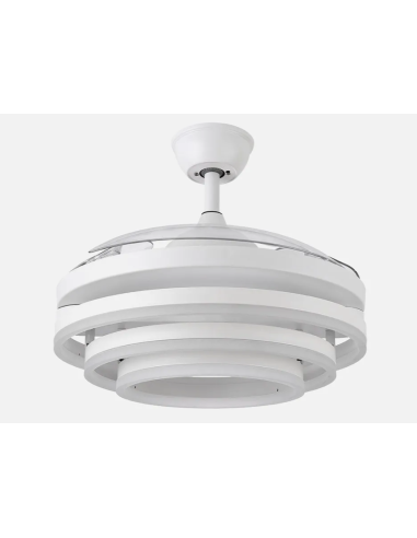 Ventilador techo KAI 72W LED 107 cm Blanco | 6 Velocidades