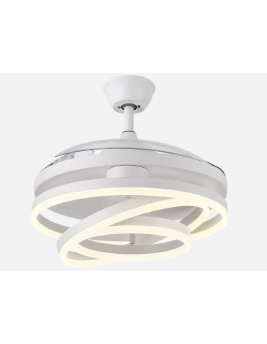 Ventilador techo KAI 72W LED 107 cm Blanco | 6 Velocidades