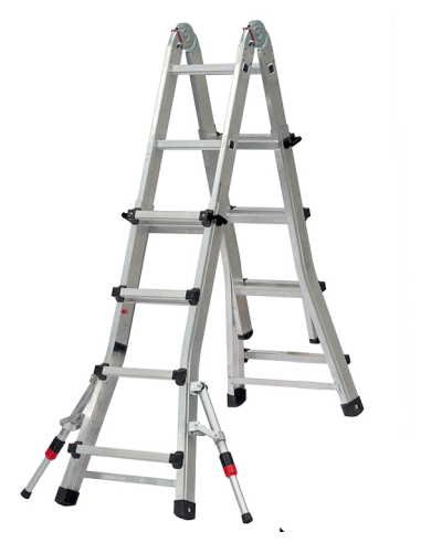 ESCALERA TELESCOPICA ALUMINIO 6X6 P
