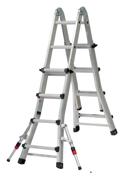 ESCALERA TELESCOPICA ALUMINIO 6X6 P
