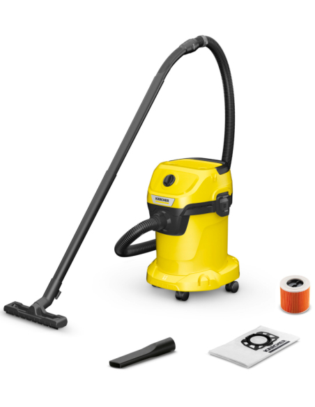 Aspirador Kärcher WD 3 1000 W 17 L | Sólidos y Líquidos
