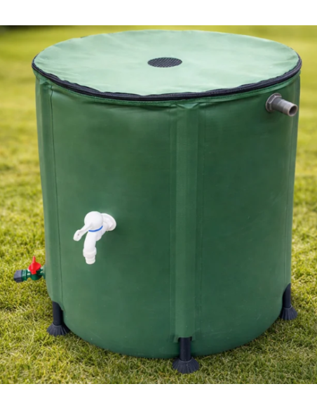 Depósito de agua plegable CFAura 250 L resistente y portátil
