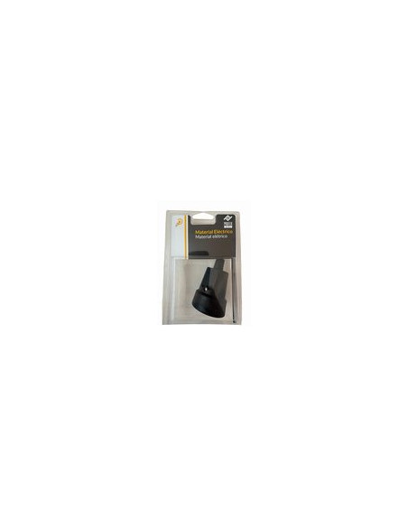 BASE GOMA PROF TT 16A IP20 NEG 4,8 MM