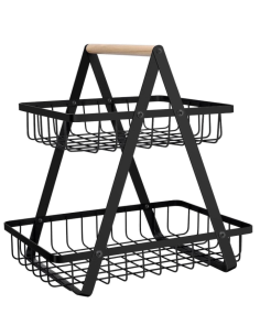 CESTA ORDENACION METAL 2 NIVELES CONFORT