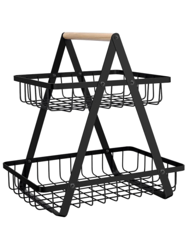 CESTA ORDENACION METAL 2 NIVELES CONFORT