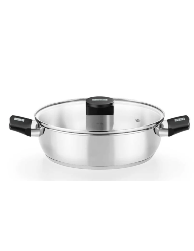 CACEROLA BAJA INOX ELITE 26 CM