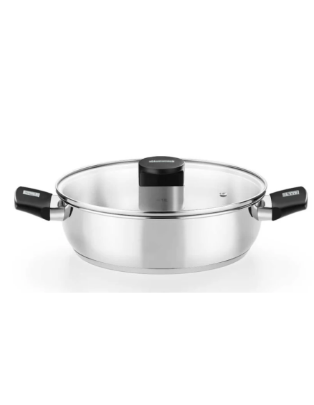 CACEROLA BAJA INOX ELITE 26 CM