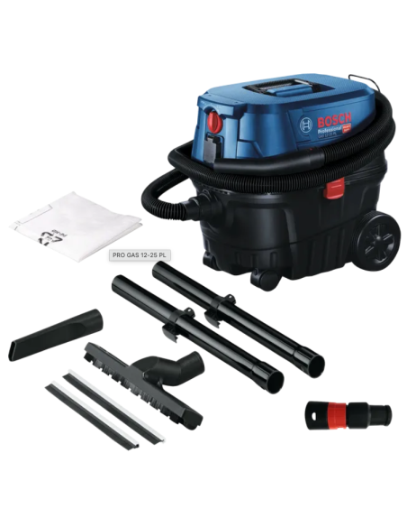 Aspirador Bosch GAS 12-25 PL 1250 W 25 L | Húmedo y seco