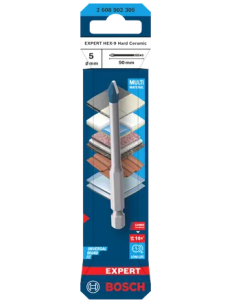 BROCA CONSTRUCCION HEX-9 6X90 MM