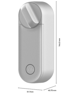 CERRADURA ELECTRONICA LINUS SMART LOCK WIFI PLATA 2