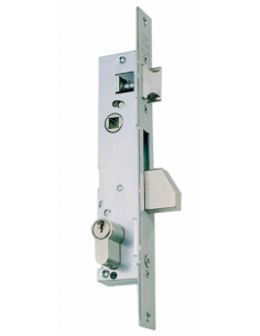 CERRADURA EMBUTIR METALICA PICAPORTE+PALANCA 20 MM