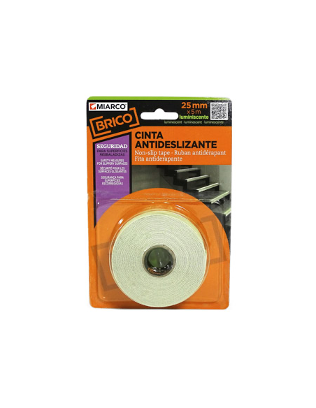 CINTA ANTIDES LUMINISCENTE 25MMX5M