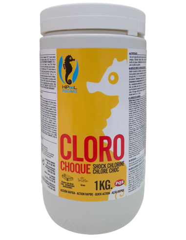 CLORO CHOQUE GRANO HIPOOL 1 KG
