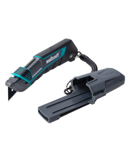 CUTTER CUCHILLA TRAPEZ CON ESTUCHE 61 MM