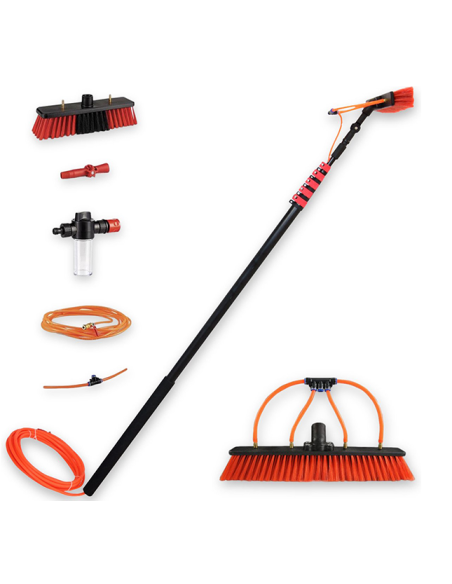Escoba extensible Tayg 4,6 m con paso de agua