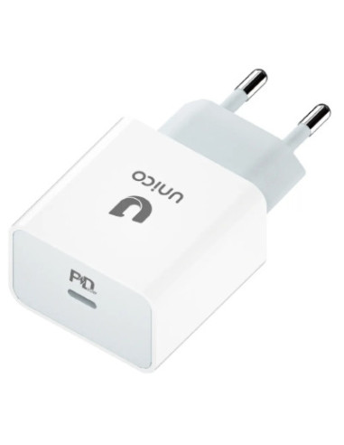 Cargador de pared UNICO 20W USB-C Power Delivery