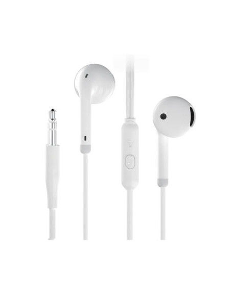 AURICULAR C/CABLE JACK 3.5mm SEMI IN EAR BLCO