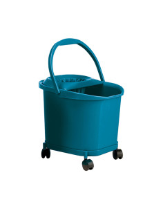 CUBO ESCURRIDOR SELECTA AZUL C/RUEDAS 16 L