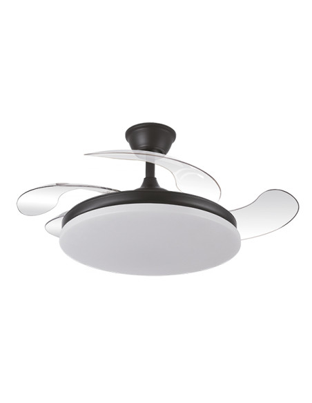 Ventilador techo Fabrilamp Tridente 59W LED 107 cm