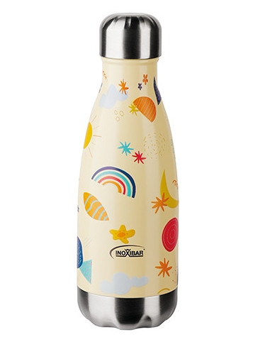 BOTELLA TERMO INOX DOBLE PARED IVORY KIDS 35 CL